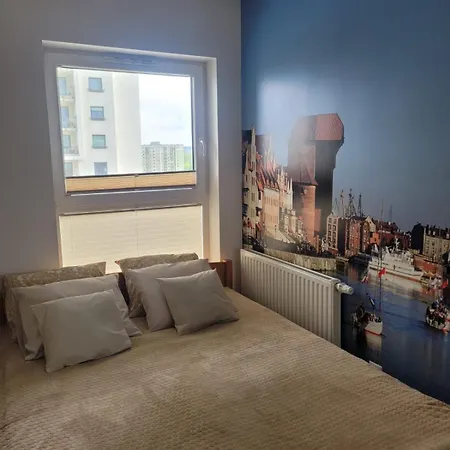 Apartament Gdansk Z Miejscem Parkingowym Esterno foto
